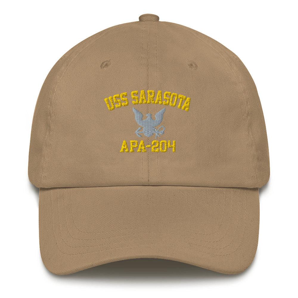 USS Sarasota (APA-204) Embroidered Dad Hat - Image 10