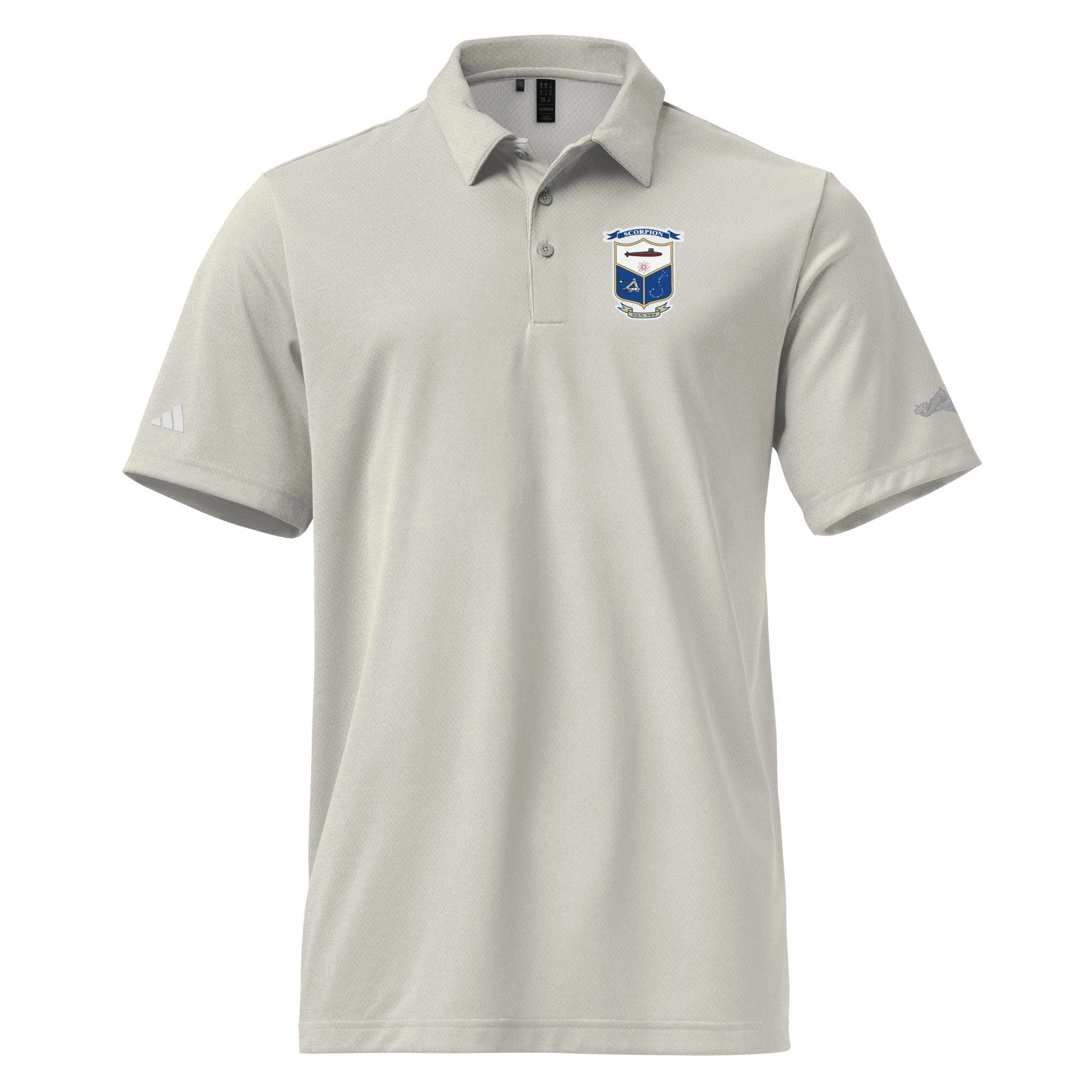 USS Scorpion (SSN-589) Adidas® Polo Shirt - Image 13