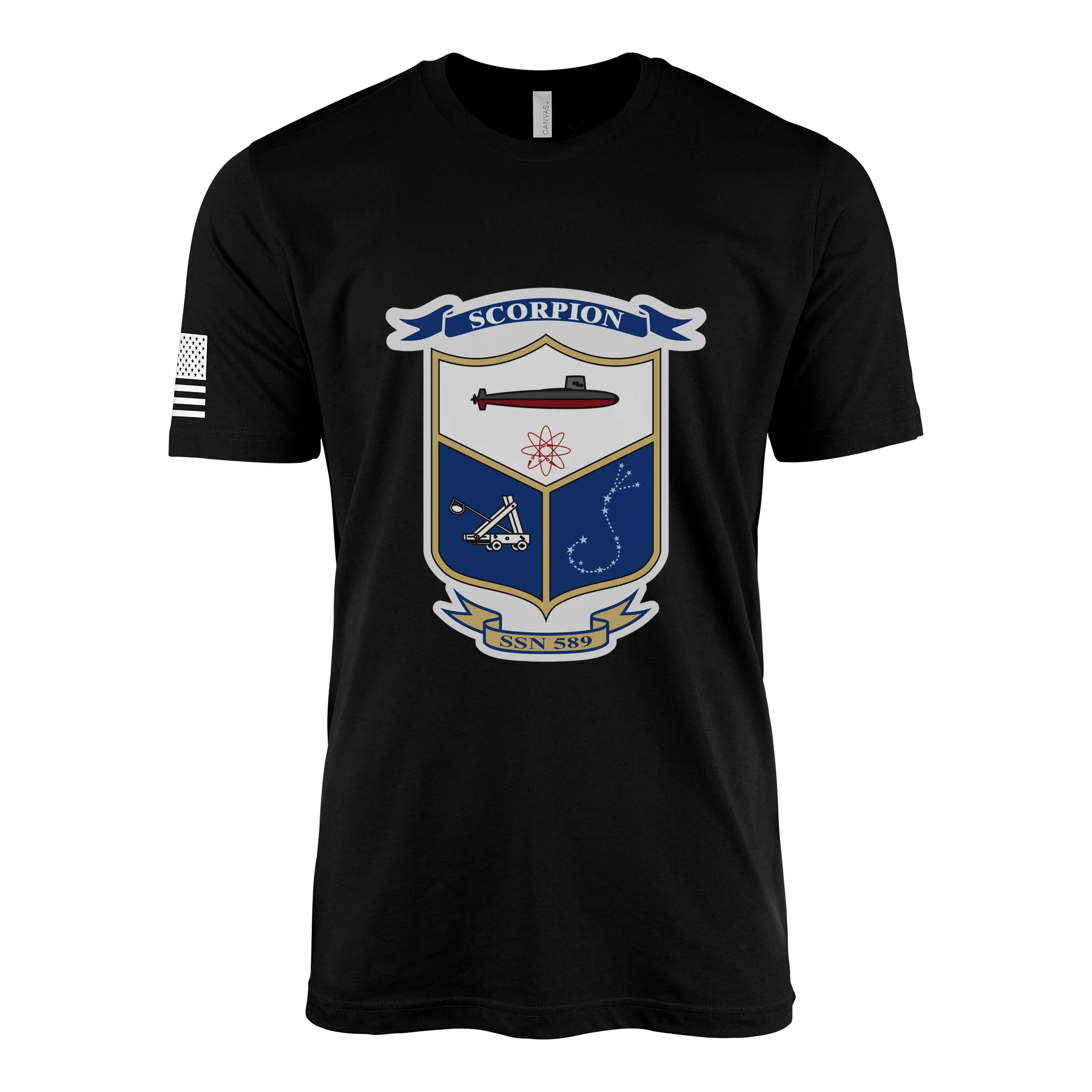 USS Scorpion (SSN-589) Submarine T-Shirt - Image 3