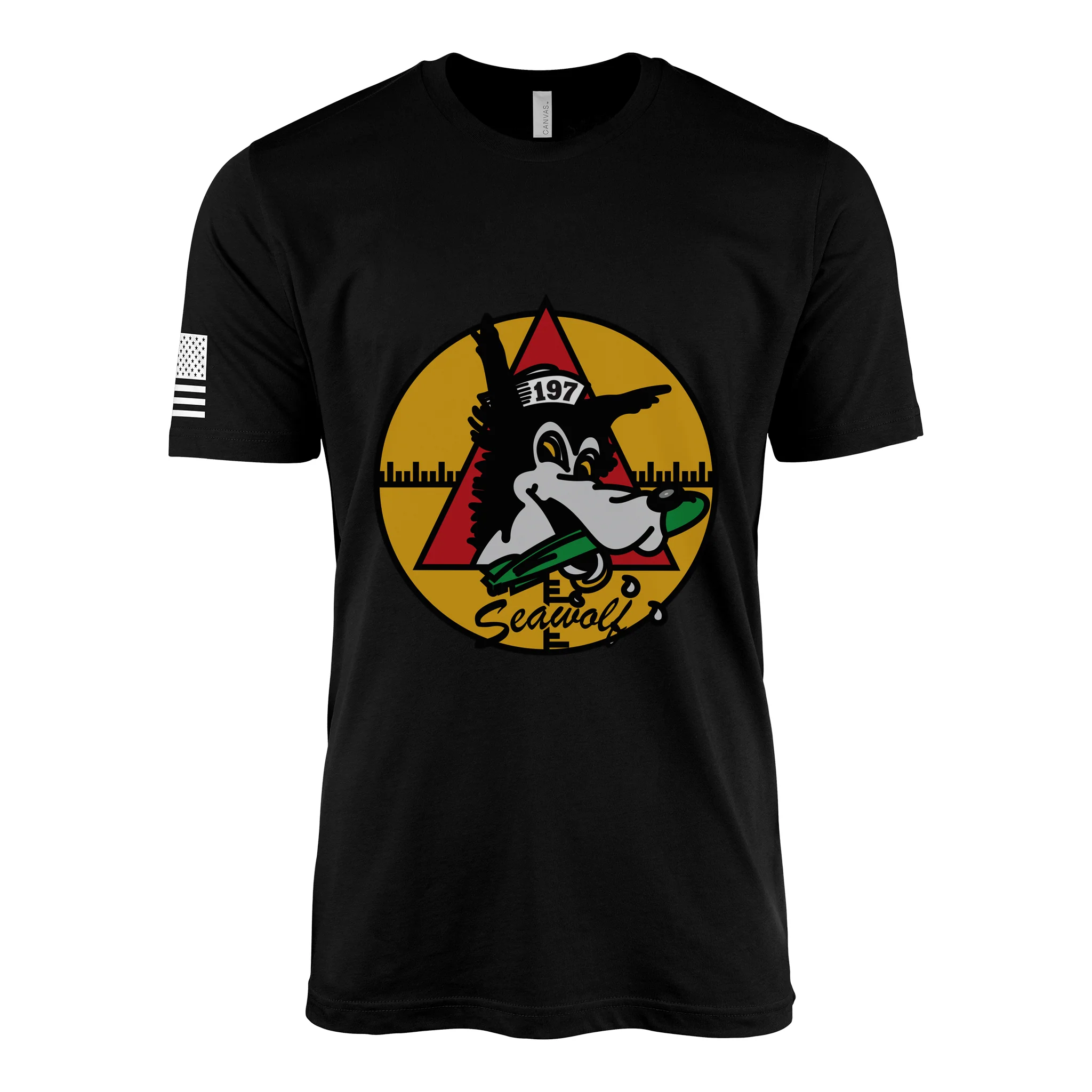 USS Seawolf (SS-197) Submarine T-Shirt - Image 2