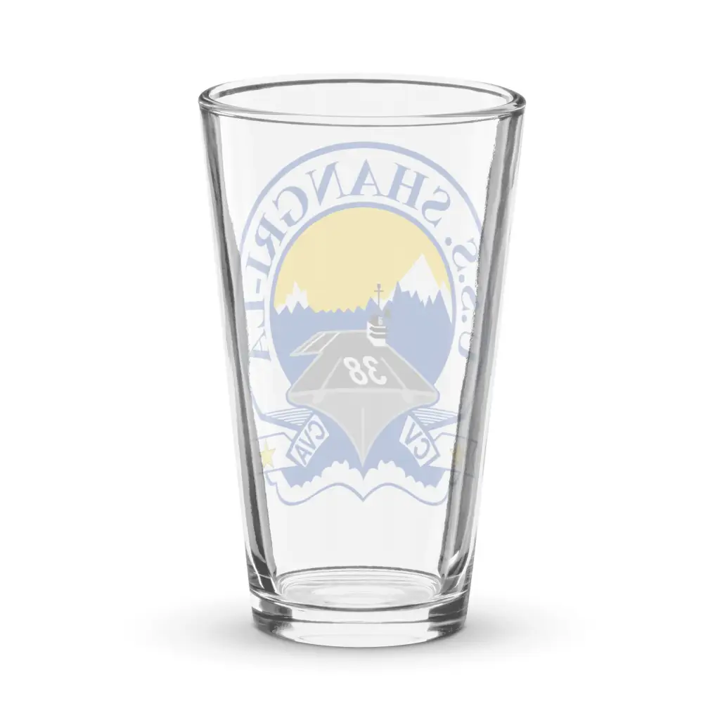 USS Shangri-La (CV-38) Beer Pint Glass - Image 2