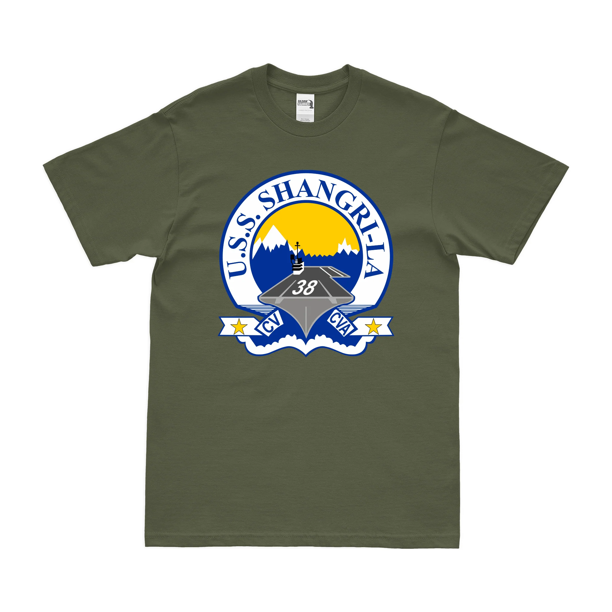USS Shangri-La (CV-38) T-Shirt - Image 2