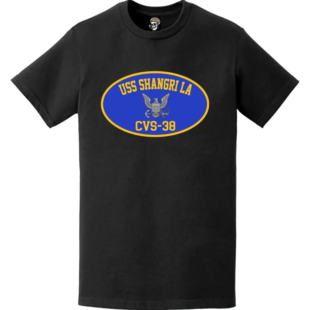 USS Shangri-La (CVS-38) Aircraft Carrier T-Shirt