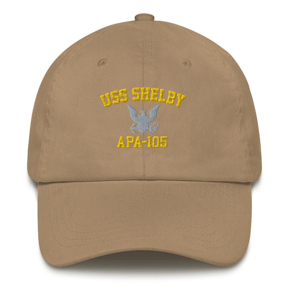 USS Shelby (APA-105) Embroidered Dad Hat - Image 10