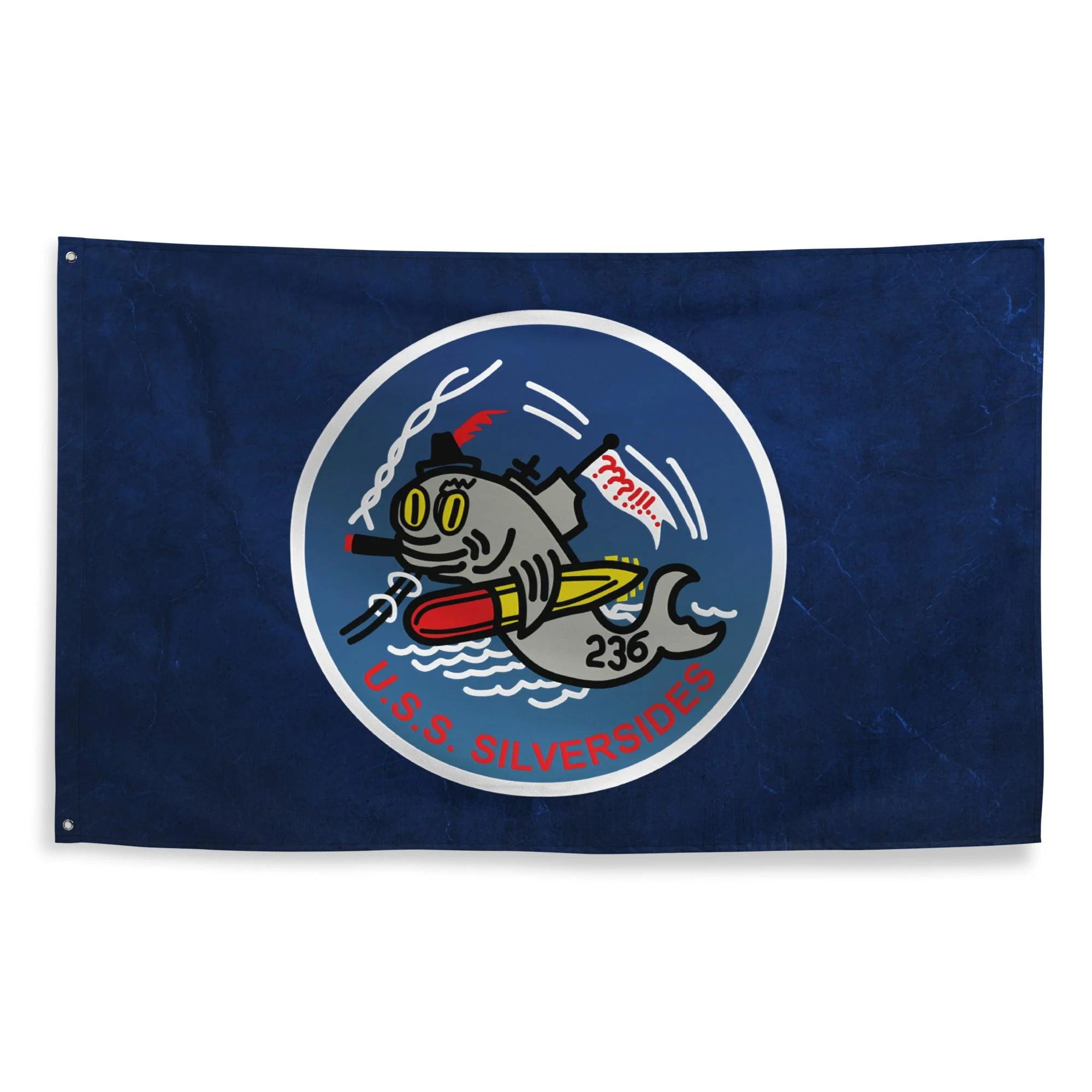 USS Silversides (SS-236) Gato-class Submarine Flag - Image 3