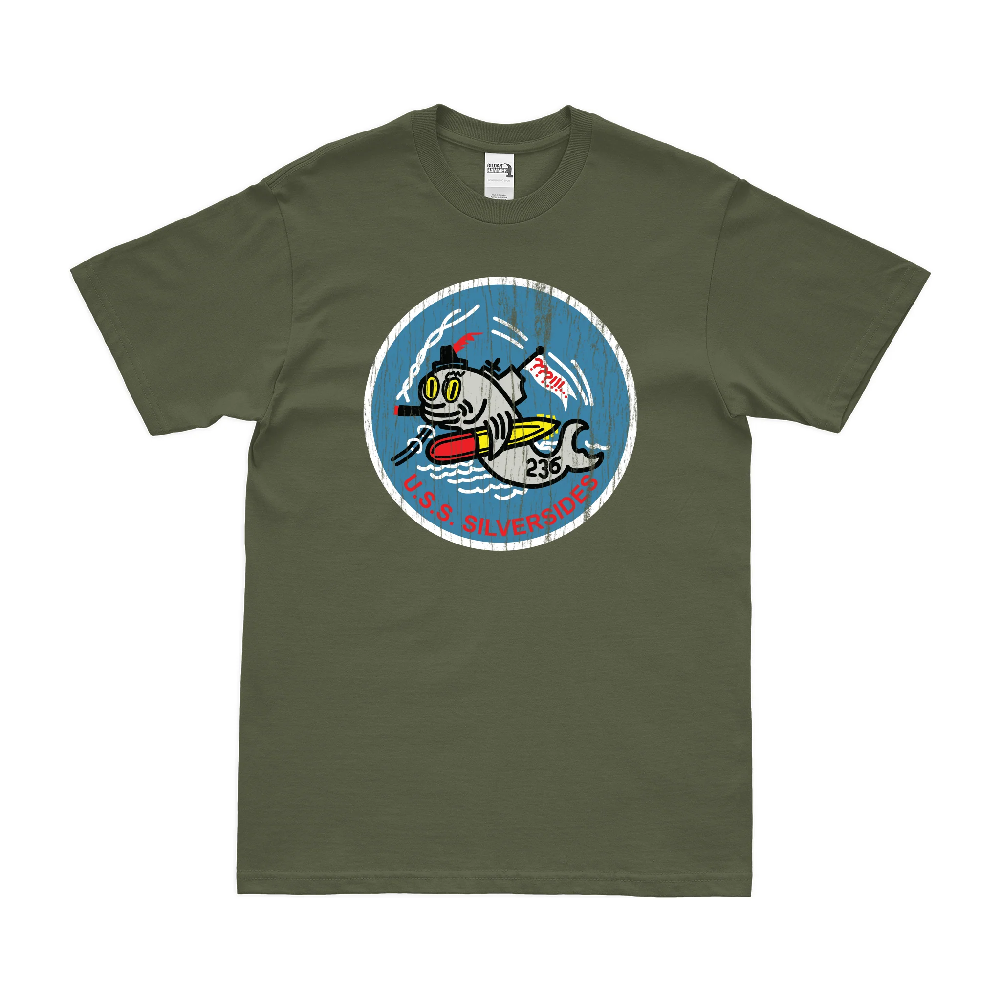 USS Silversides (SS-236) Gato-class Submarine T-Shirt - Image 4