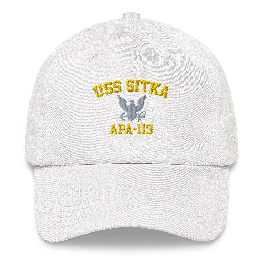 USS Sitka (APA-113) Embroidered Dad Hat - Image 12