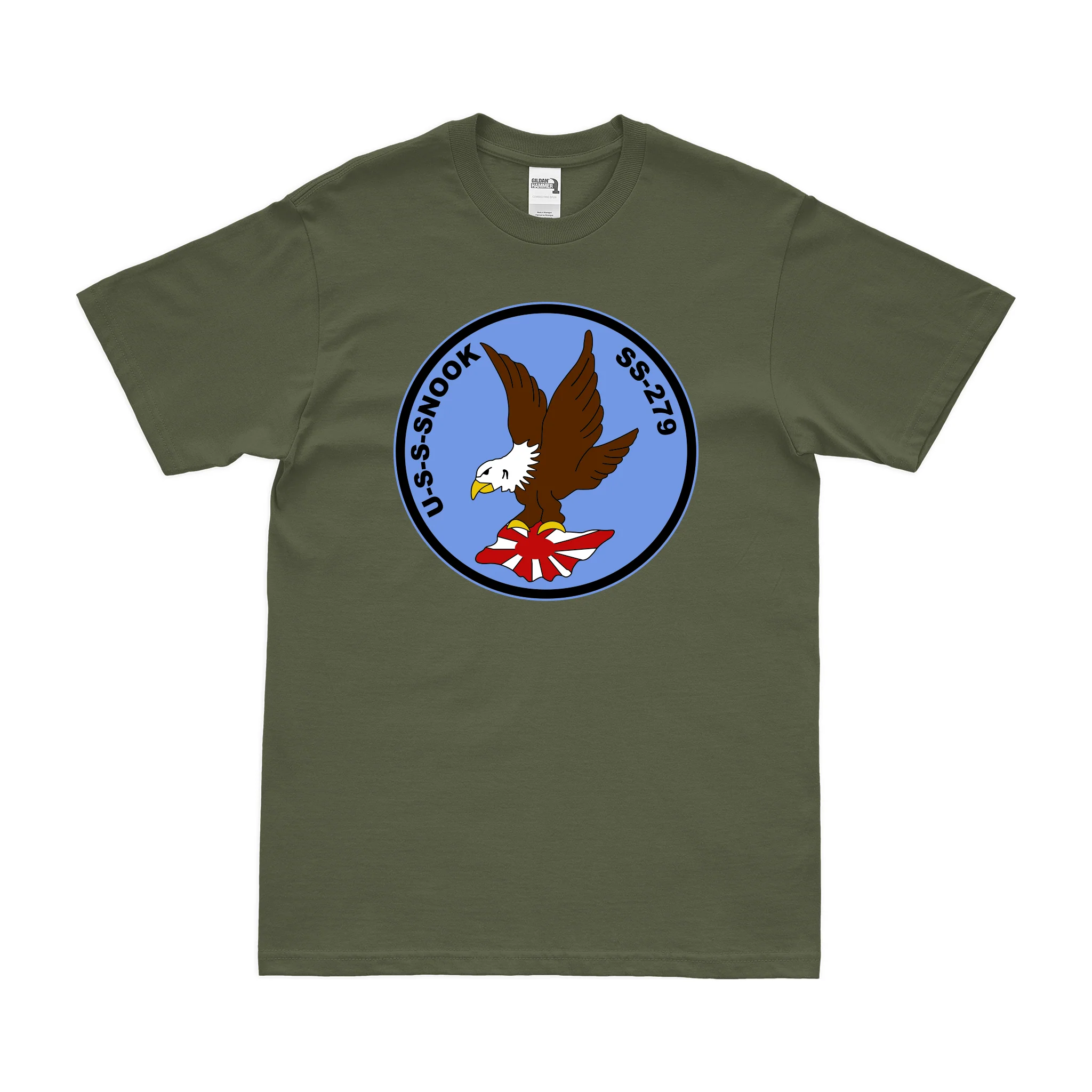 USS Snook (SS-279) Gato-class Submarine T-Shirt - Image 2