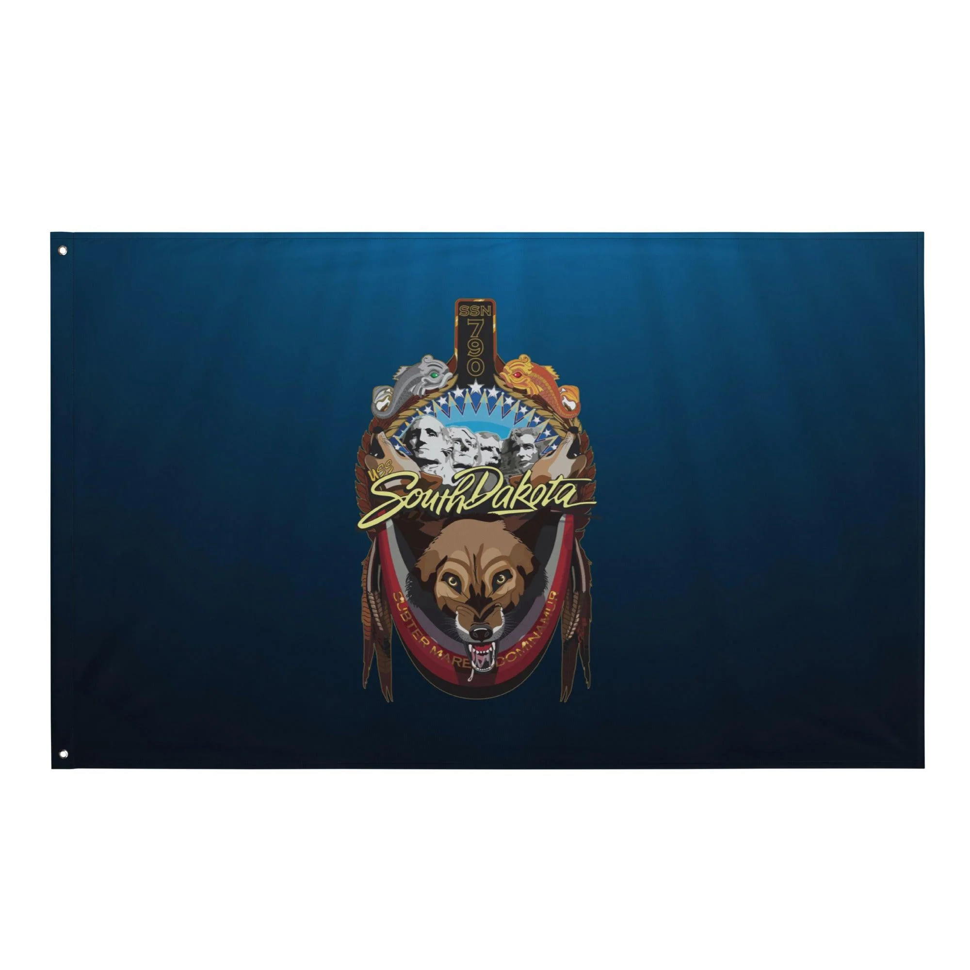 USS South Dakota (SSN-790) Submarine Wall Flag