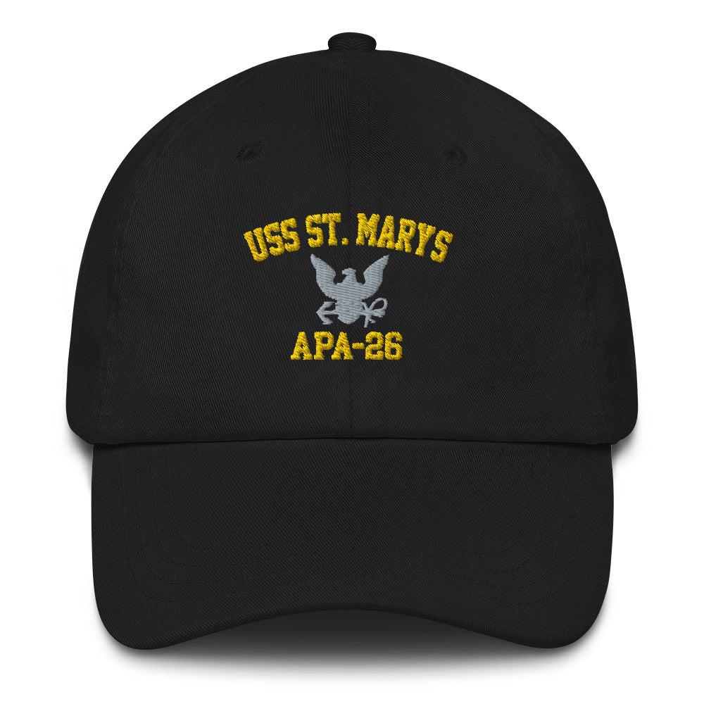 USS St. Mary's (APA-26) Embroidered Dad Hat