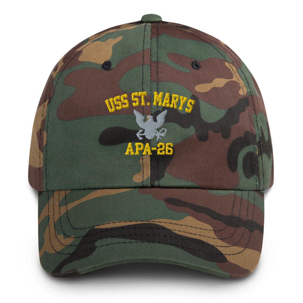 USS St. Mary's (APA-26) Embroidered Dad Hat - Image 7