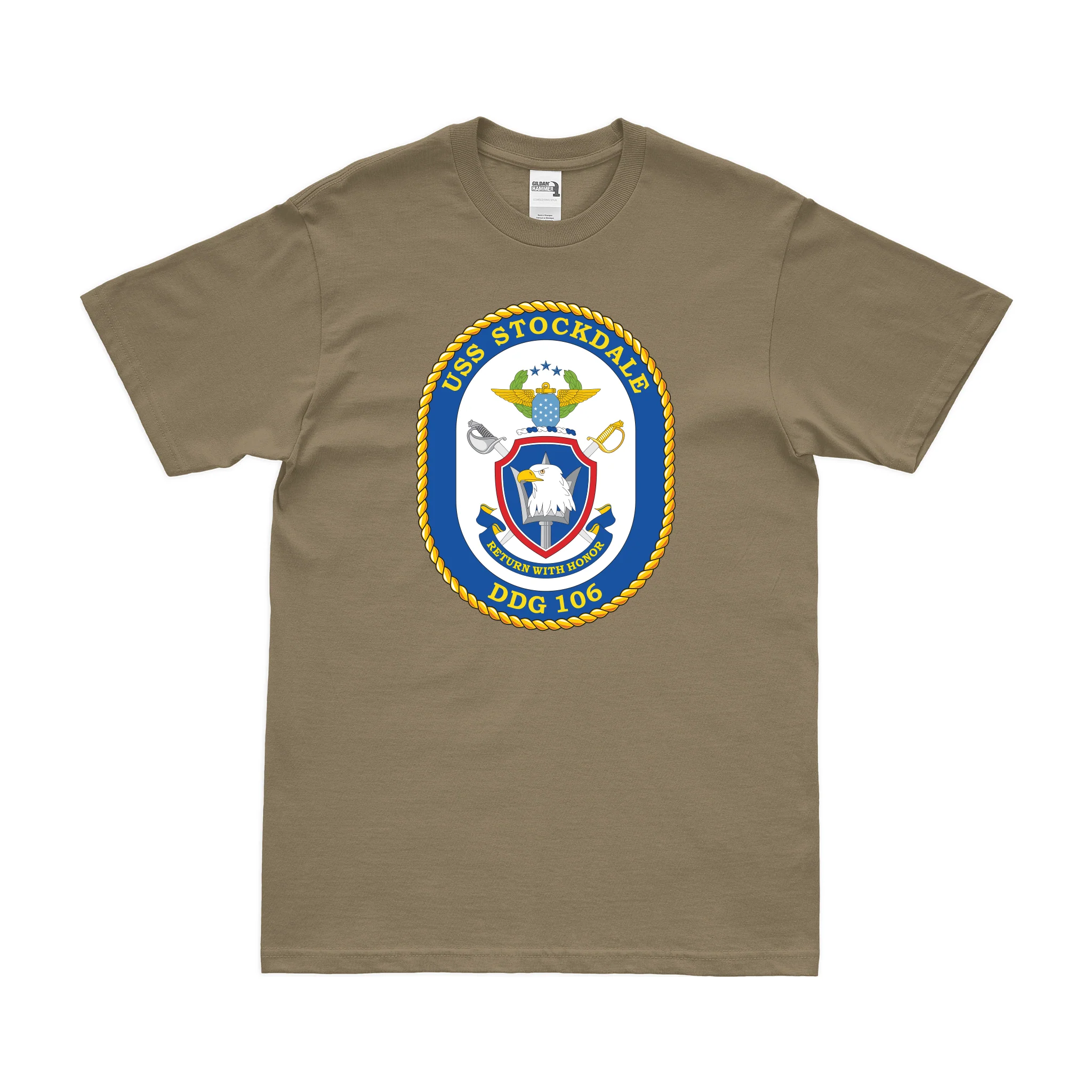USS Stockdale (DDG-106) T-Shirt - Image 3