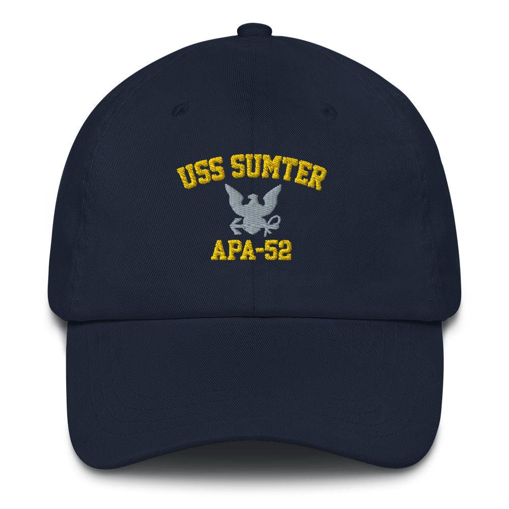 USS Sumter (APA-52) Embroidered Dad Hat - Image 4