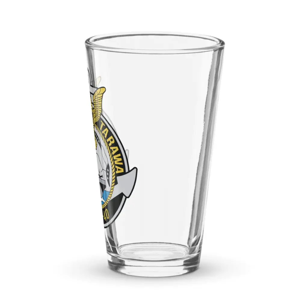 USS Tarawa (CVS-40) Beer Pint Glass - Image 4