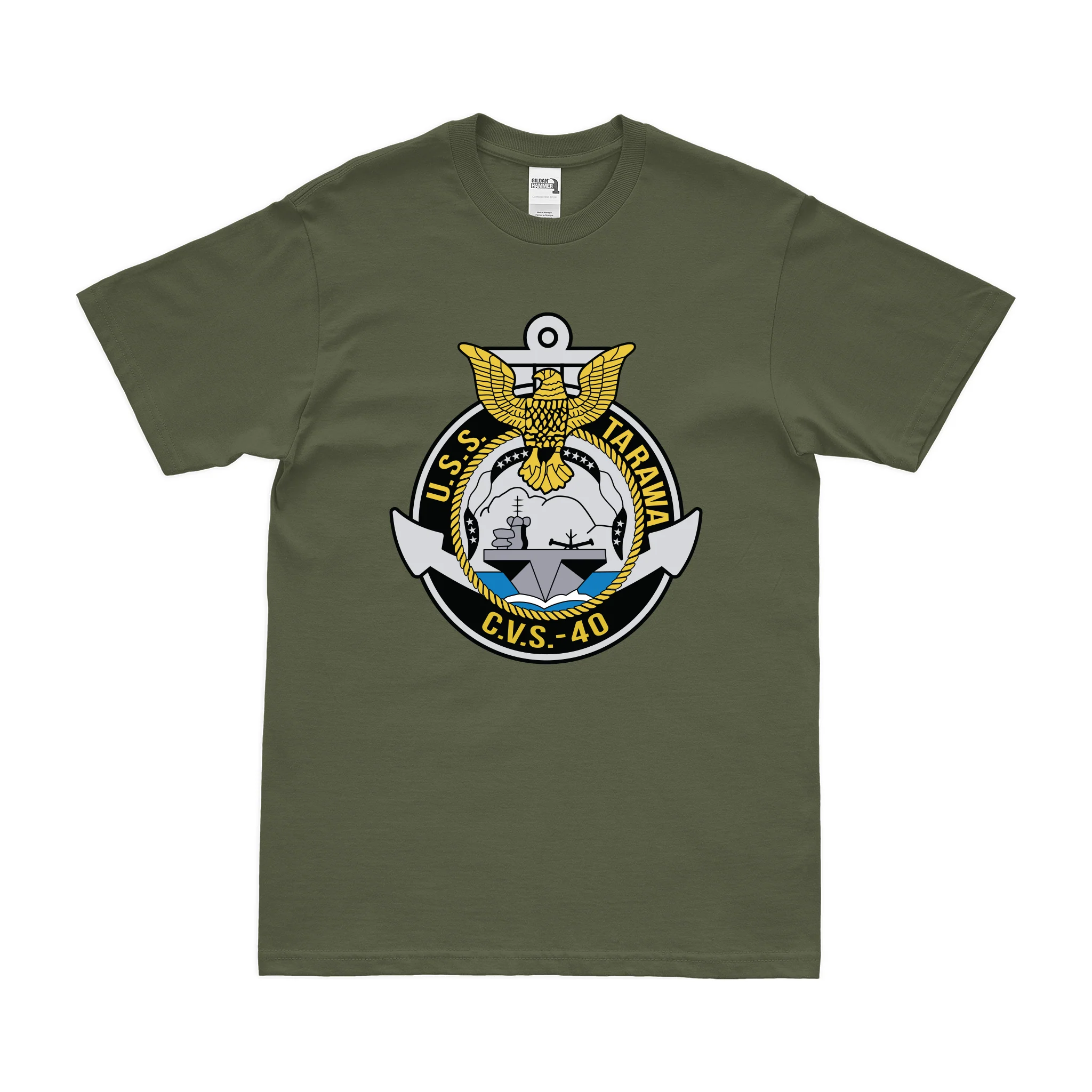 USS Tarawa (CVS-40) T-Shirt - Image 2