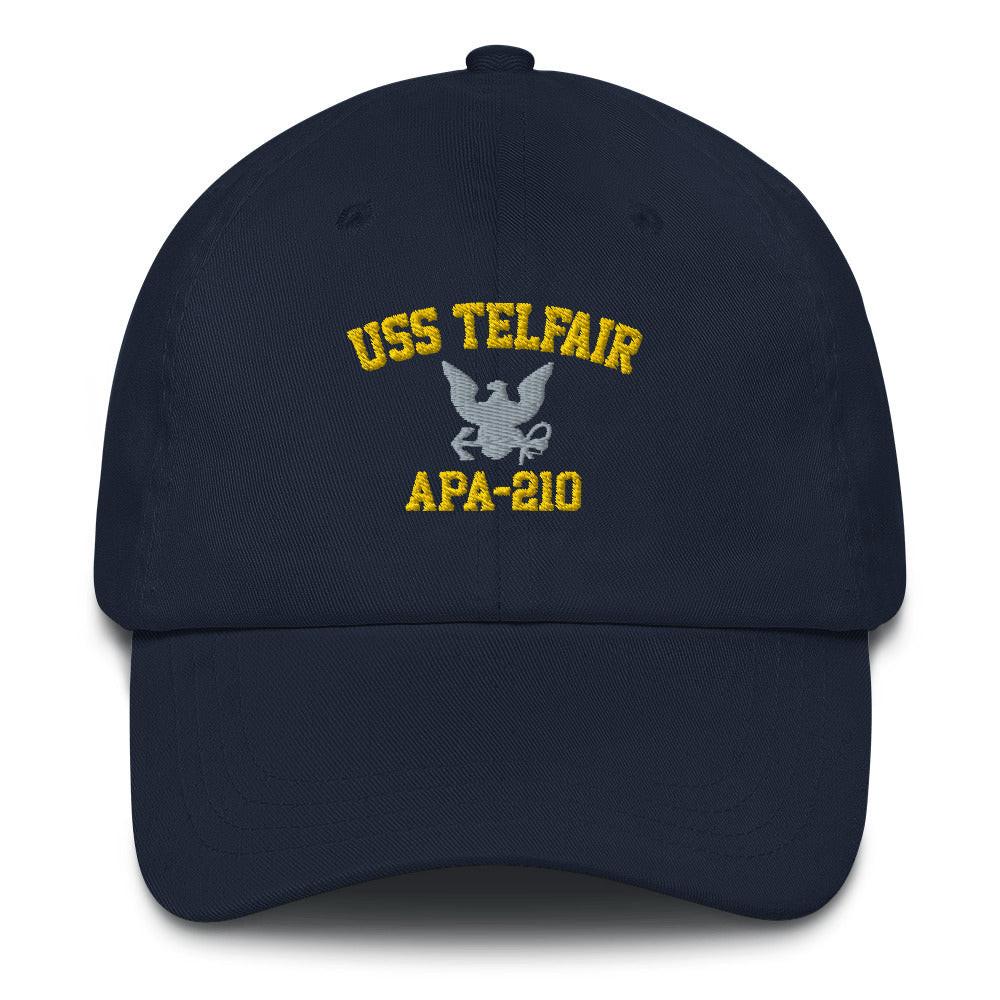 USS Telfair (APA-210) Embroidered Dad Hat - Image 4