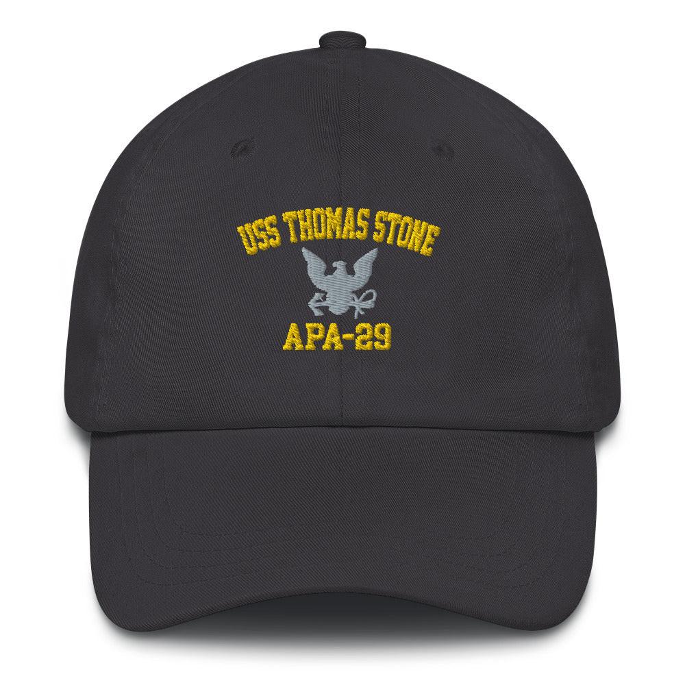 USS Thomas Stone (APA-29) Embroidered Dad Hat - Image 6