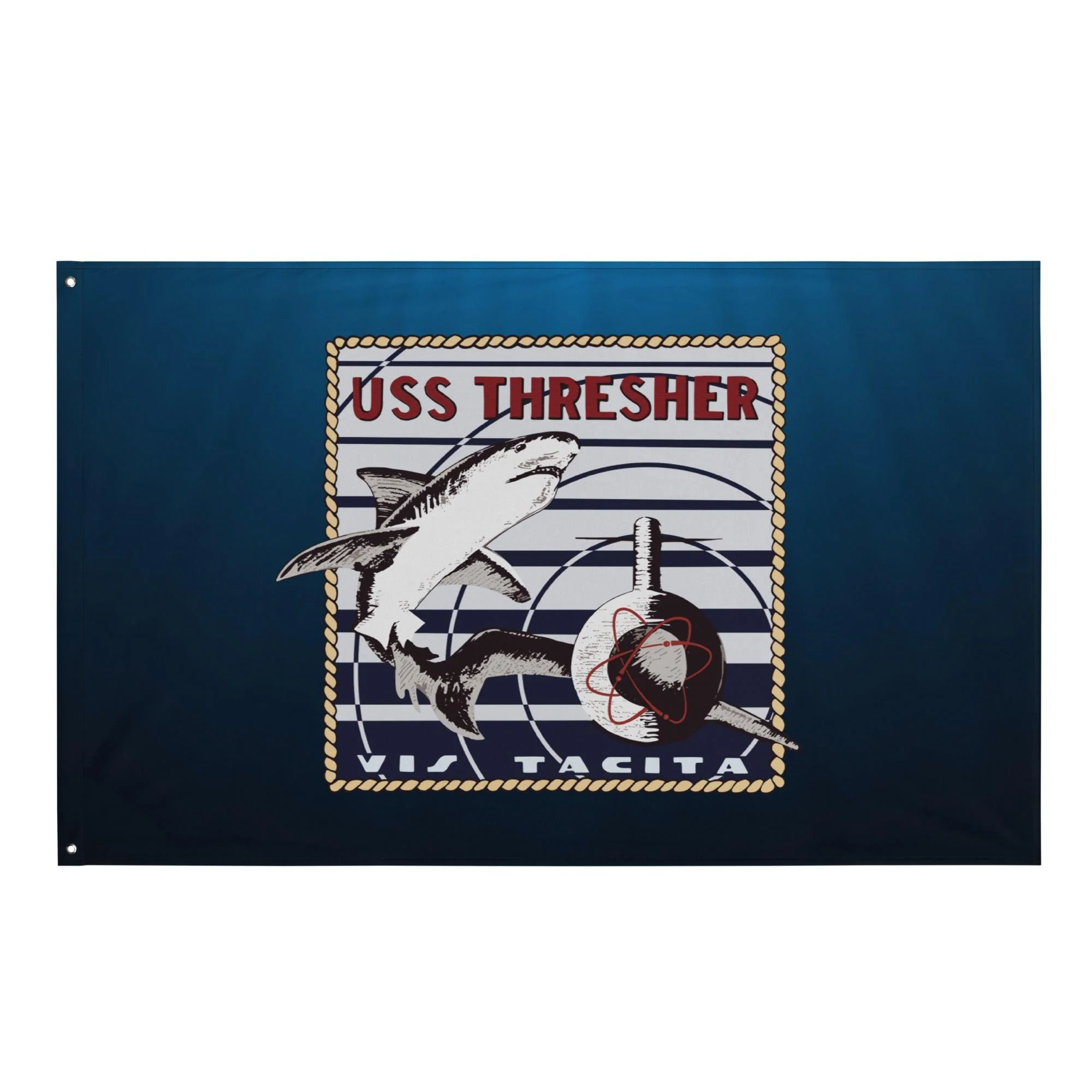 USS Thresher (SSN-593) Submarine Wall Flag