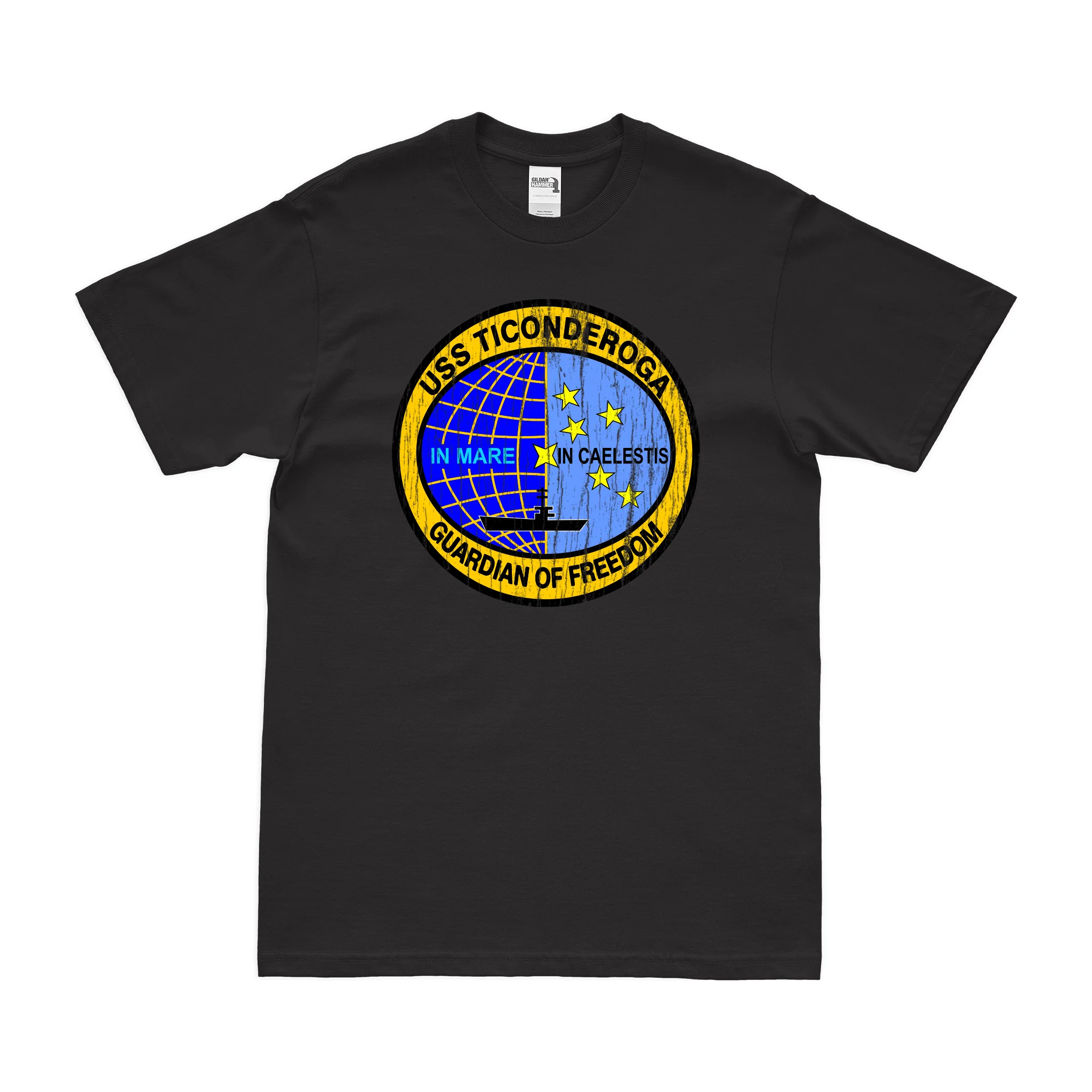 USS Ticonderoga (CV-14) T-Shirt - Image 3