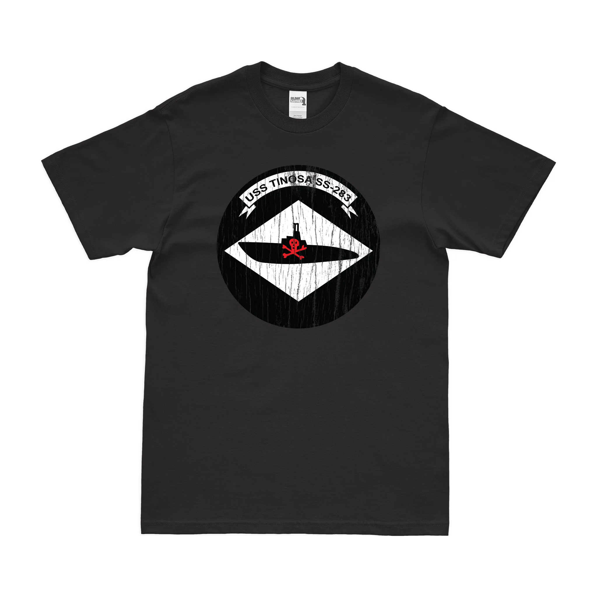 USS Tinosa (SS-283) Gato-class Submarine T-Shirt - Image 3