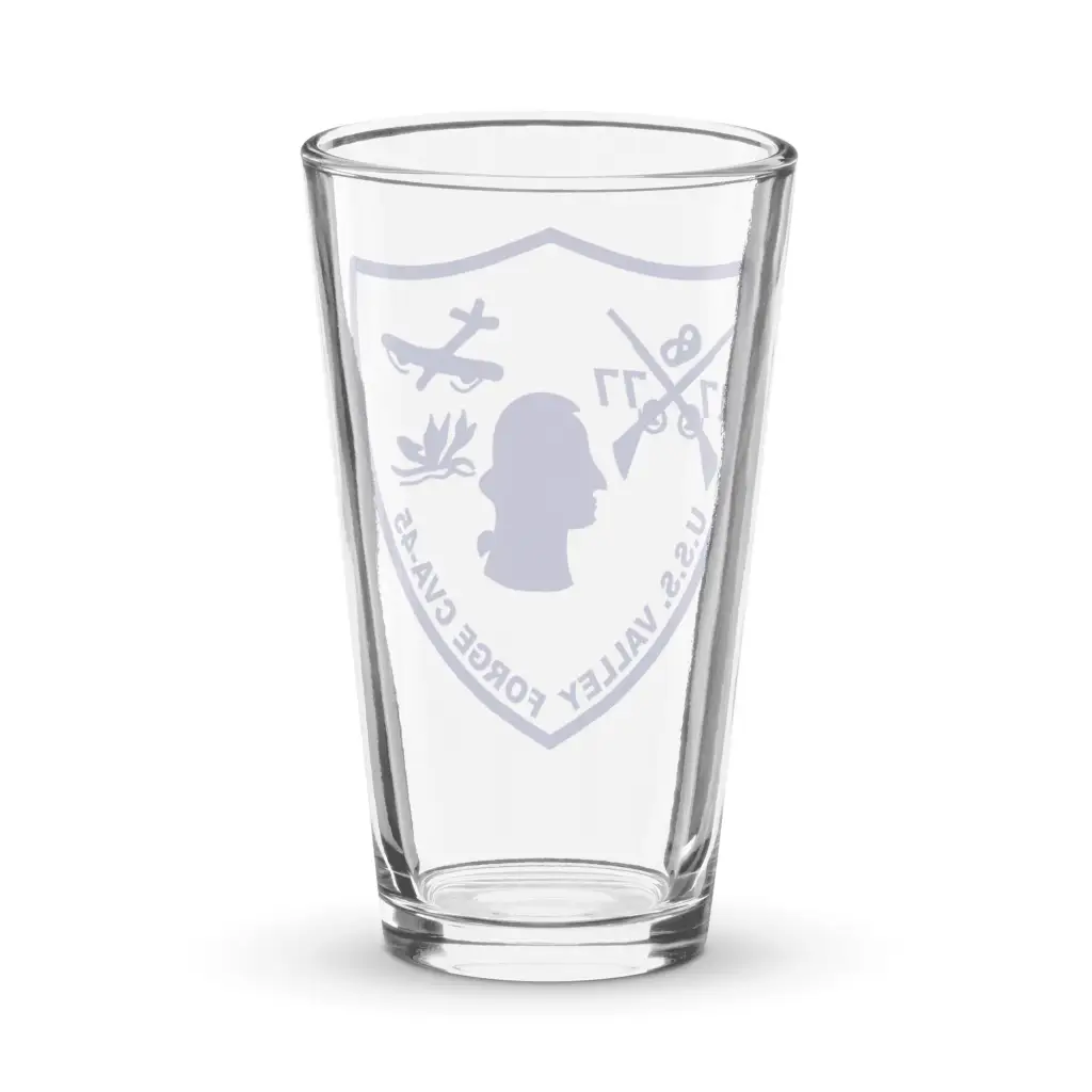USS Valley Forge (CVA-45) Pint Beer Glass - Image 2