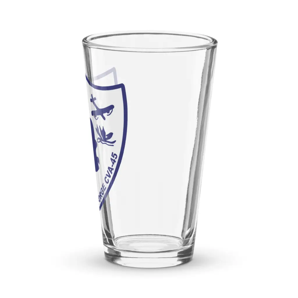 USS Valley Forge (CVA-45) Pint Beer Glass - Image 4
