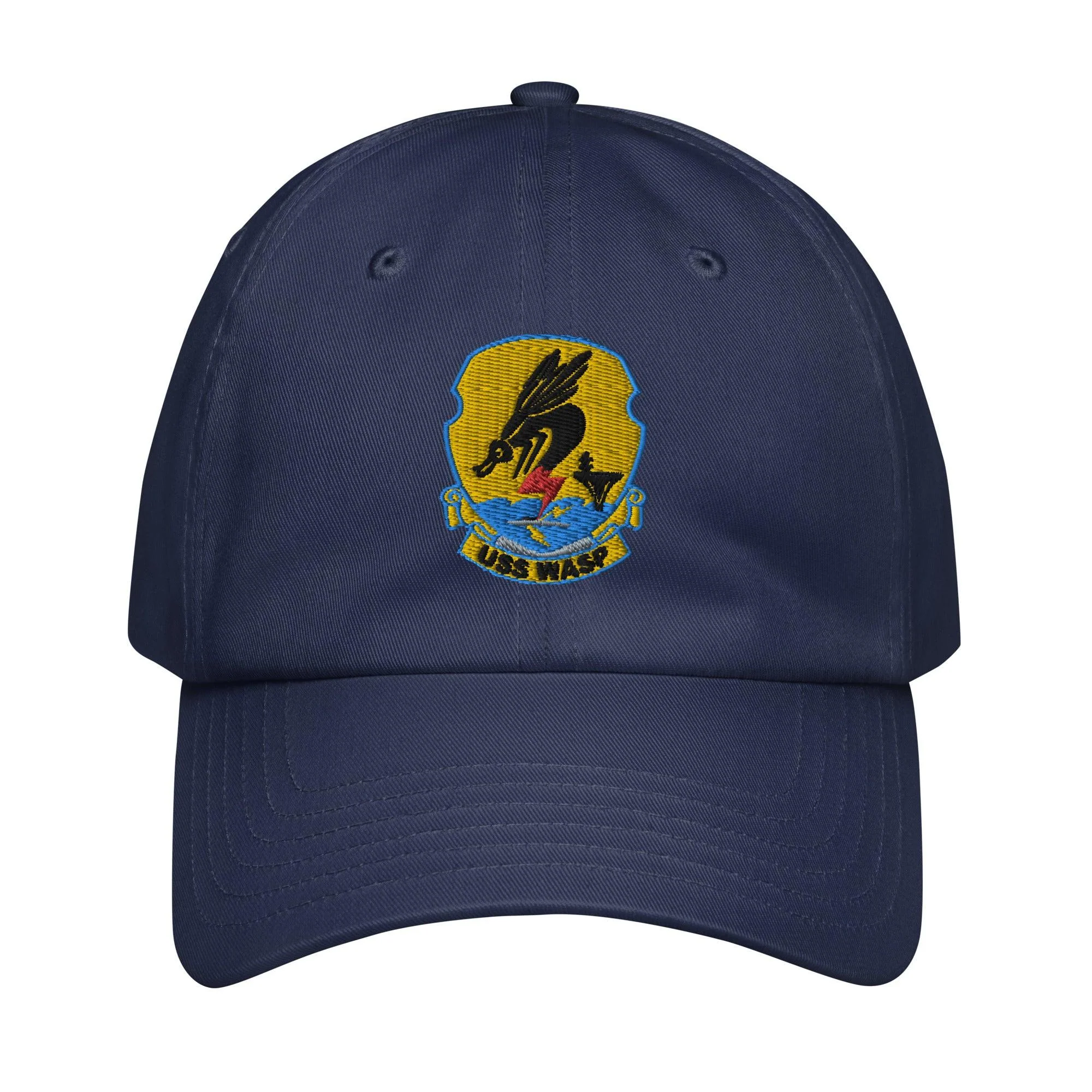 USS Wasp (CV-18) Embroidered Under Armour® Dad Hat - Image 5