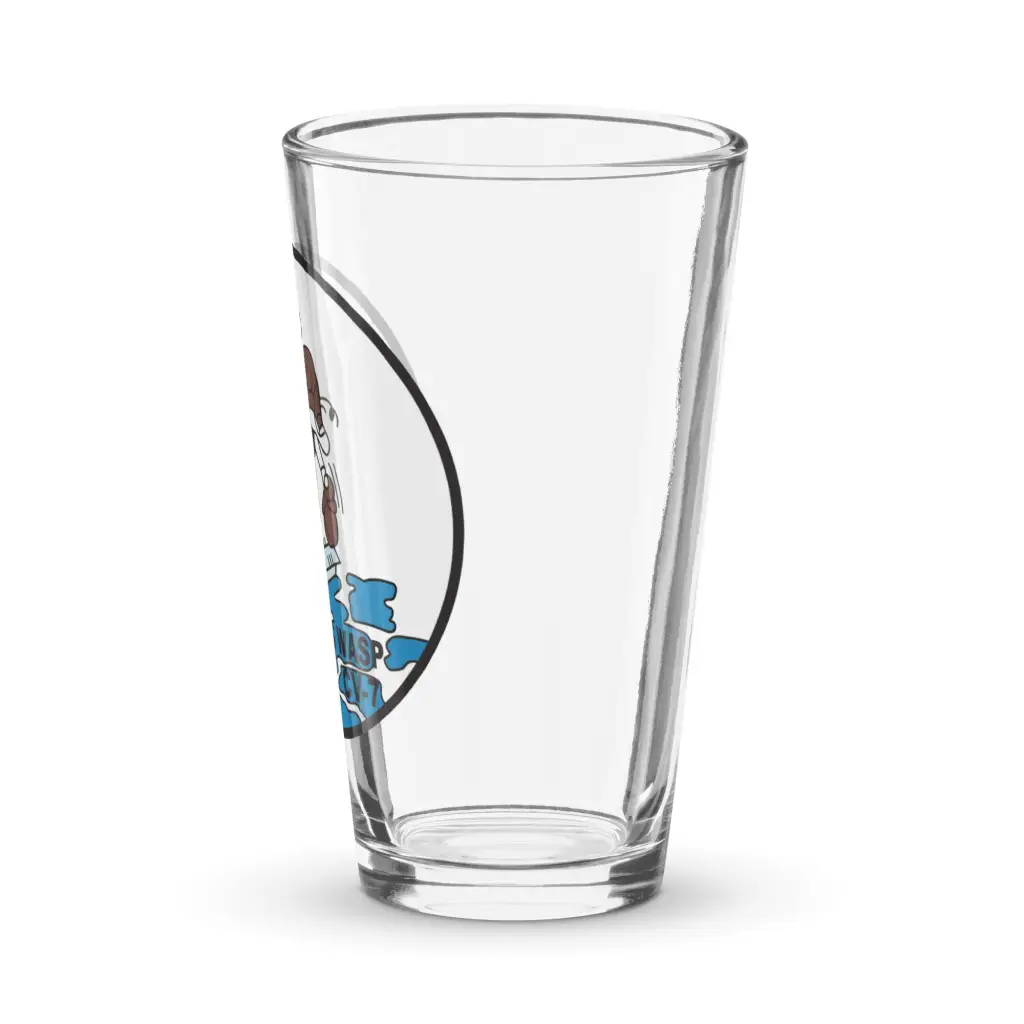 USS Wasp (CV-7) Pint Beer Glass - Image 4