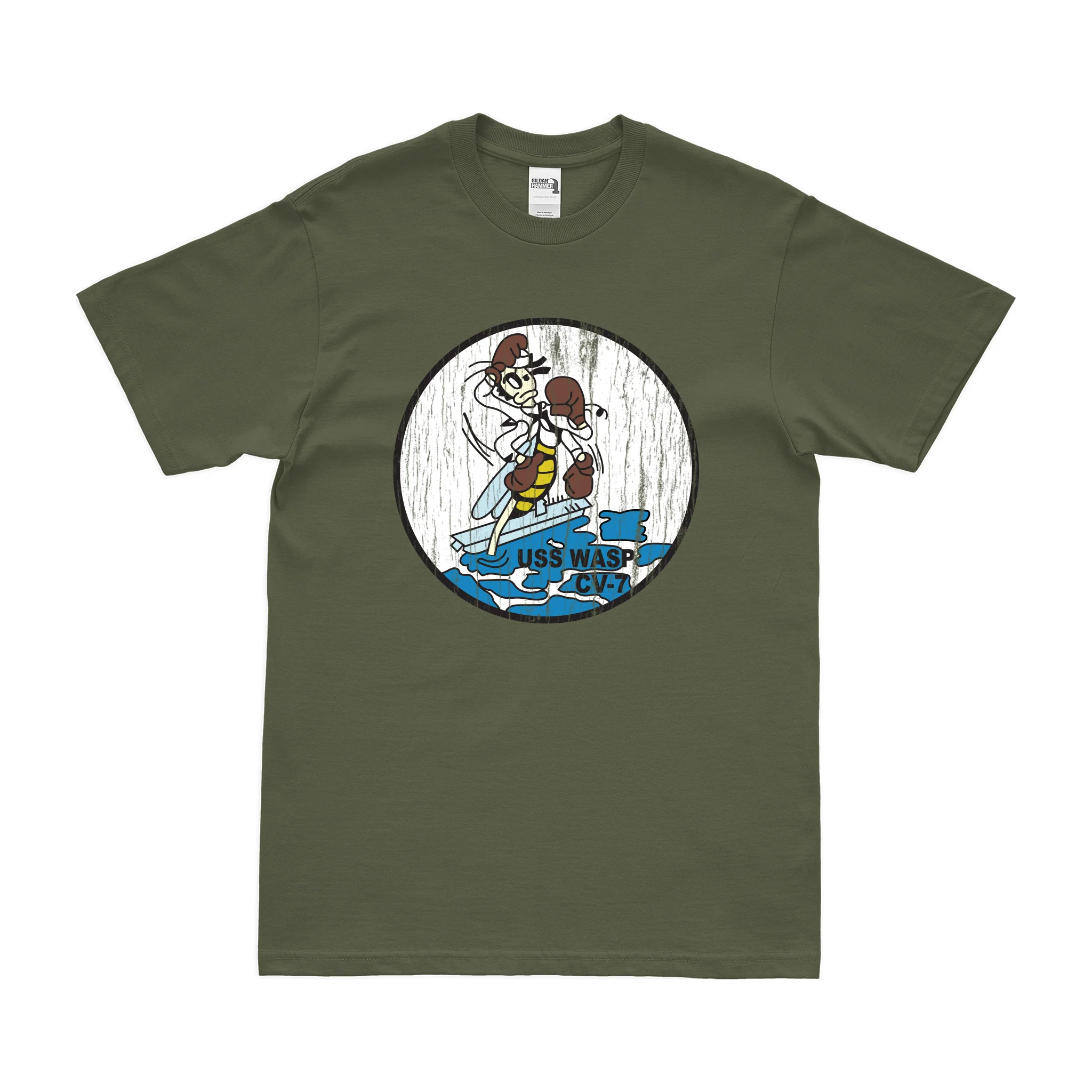 USS Wasp (CV-7) T-Shirt - Image 4