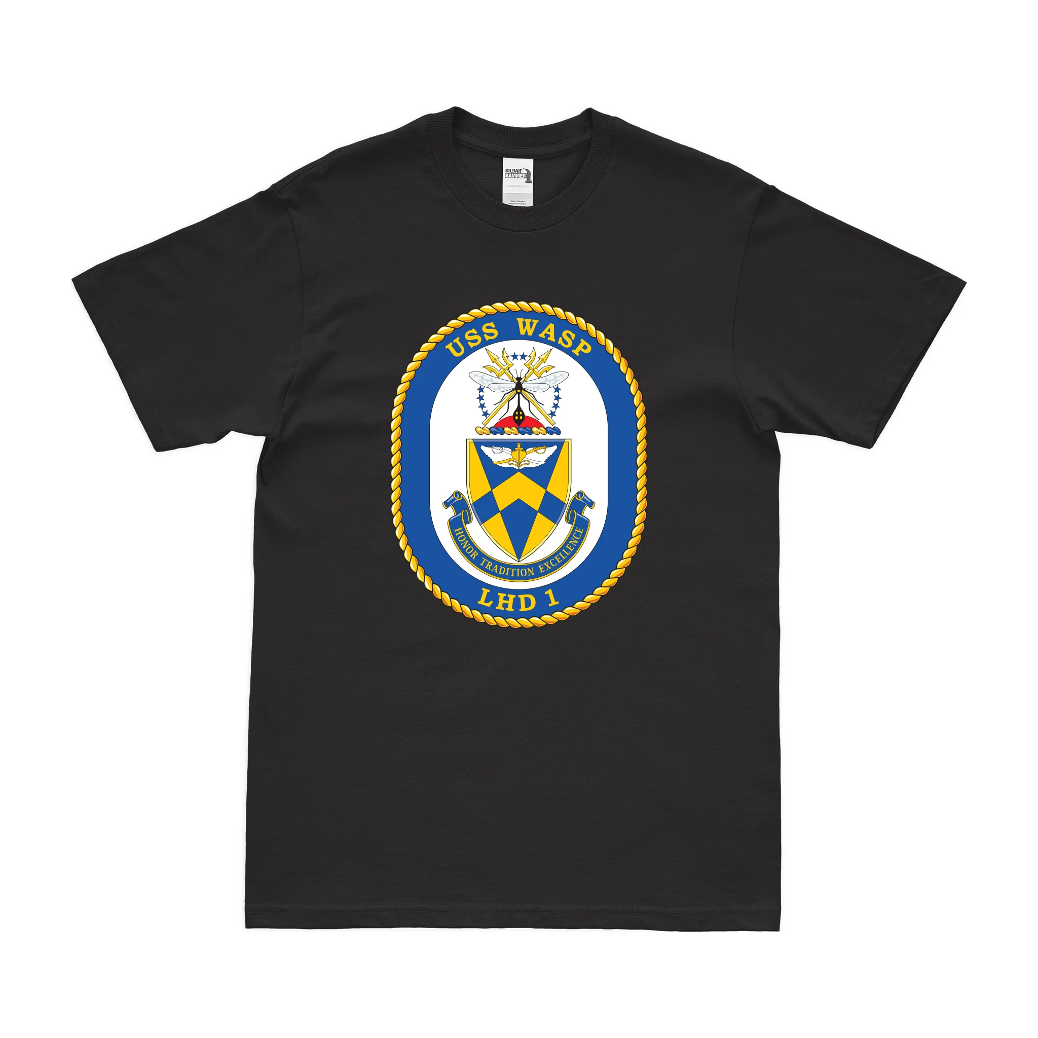 USS Wasp (LHD-1) Emblem T-Shirt