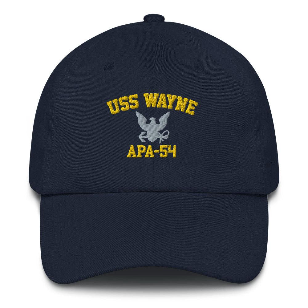 USS Wayne (APA-54) Embroidered Dad Hat - Image 4