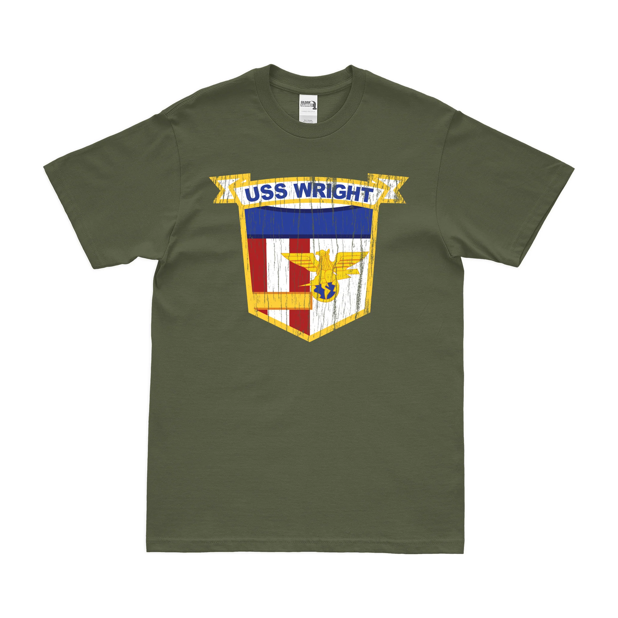 USS Wright (CVL-49) T-Shirt - Image 4