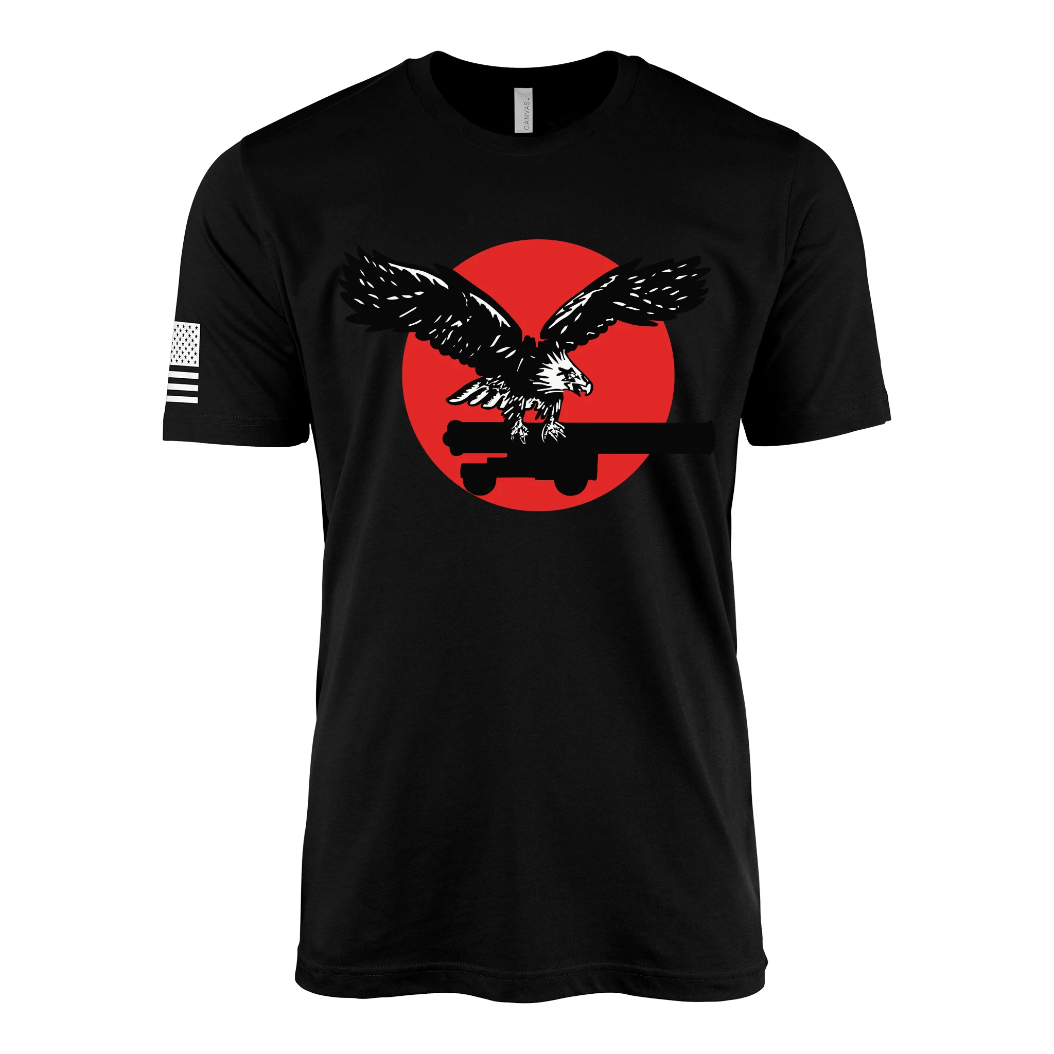 USS Yorktown (CV-5) Aircraft Carrier Emblem T-Shirt - Image 2
