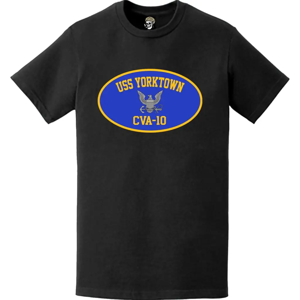 USS Yorktown (CVA-10) Aircraft Carrier T-Shirt