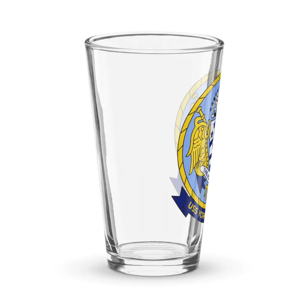 USS Yorktown (CVS-10) Pint Beer Glass - Image 3