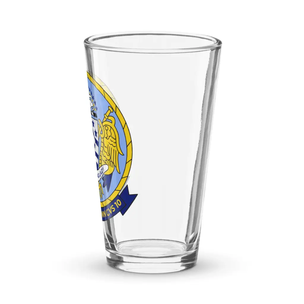 USS Yorktown (CVS-10) Pint Beer Glass - Image 4