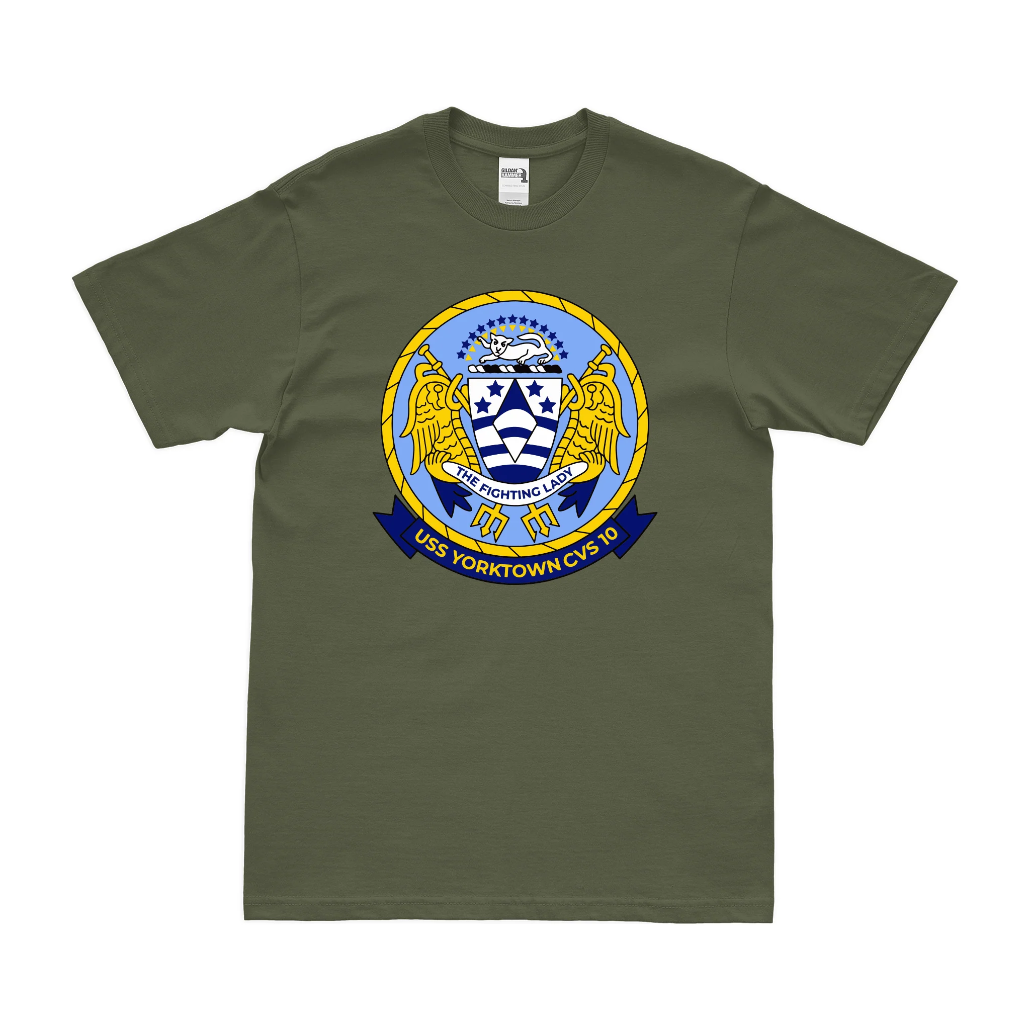 USS Yorktown (CVS-10) T-Shirt - Image 2