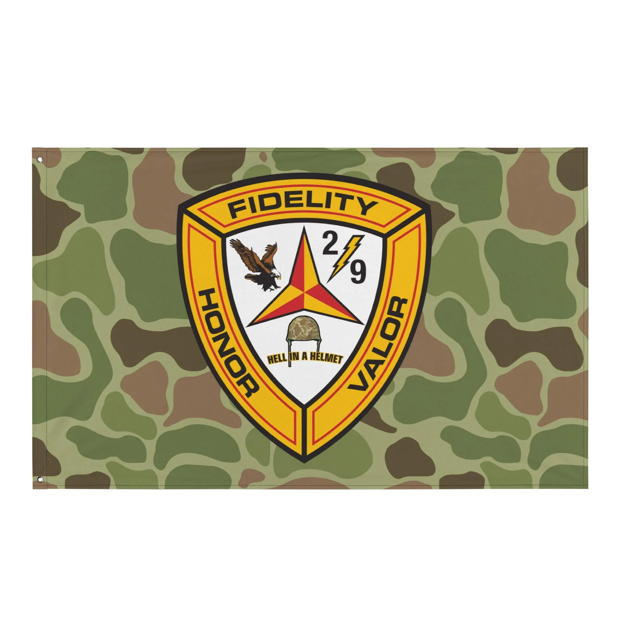 2/9 Marines Frogskin Camo Flag