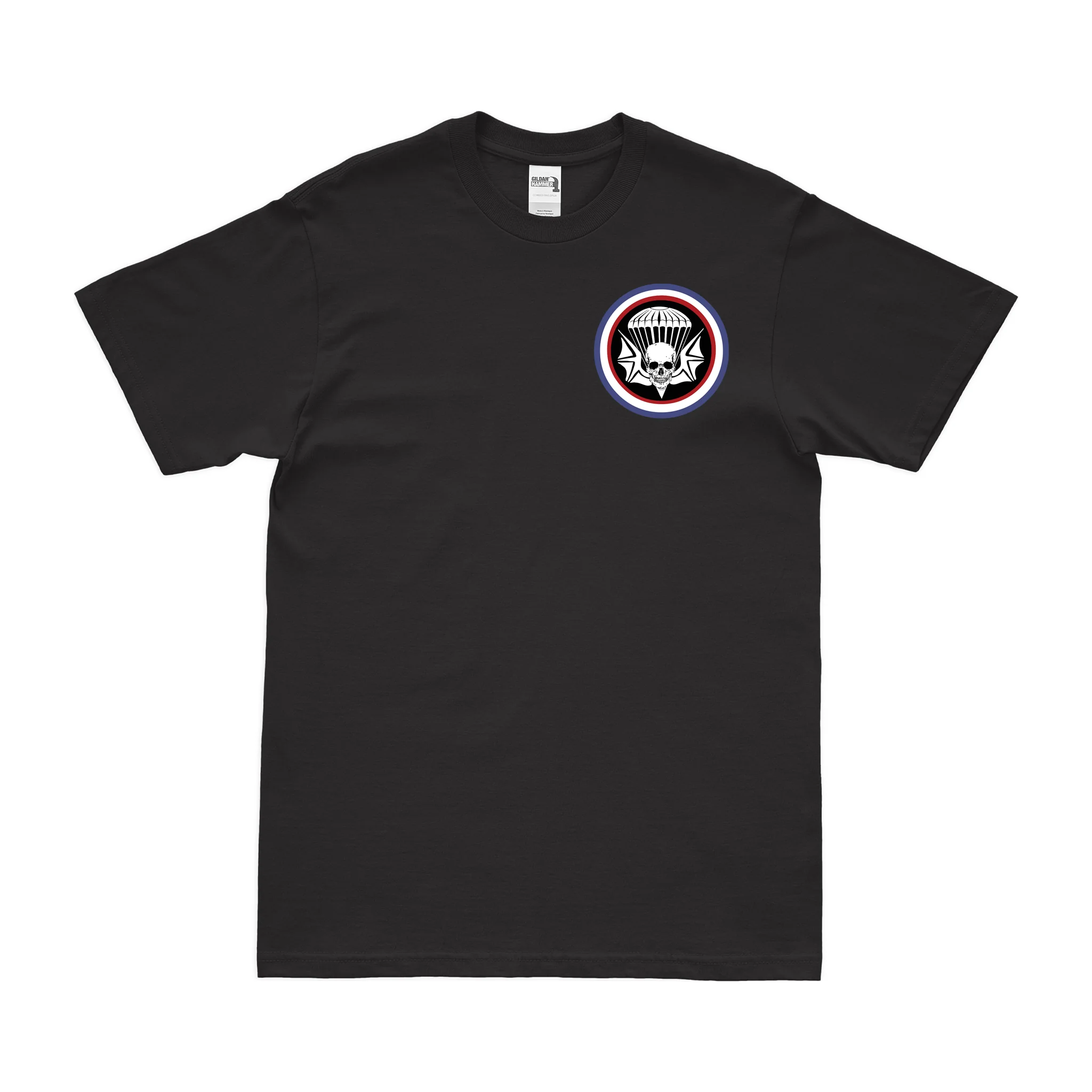 Vintage 502nd PIR Logo Left Chest Emblem T-Shirt