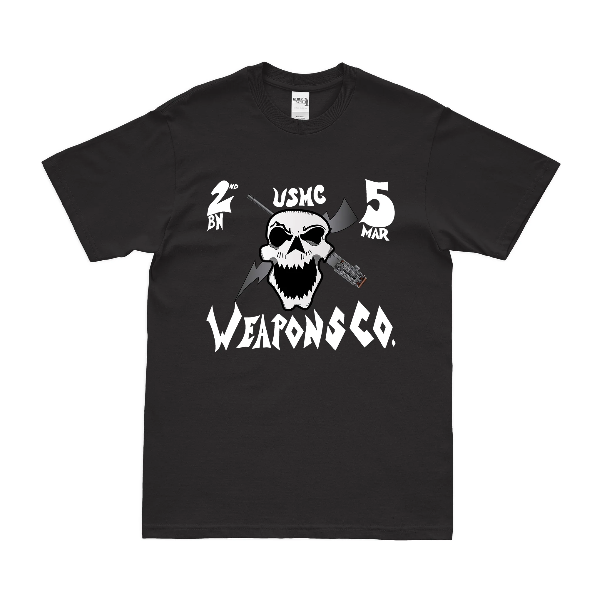 Whiskey 2/5 Marines WPNS Co. Ramadi T-Shirt