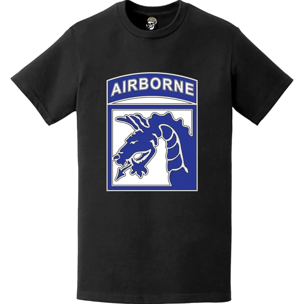 XVIII Airborne Corps CSIB Logo Emblem T-Shirt